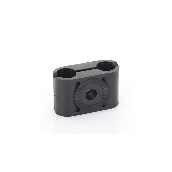 Paquete de 10 Sujetadores Plasticos Para Cable Coaxial de 1/2"