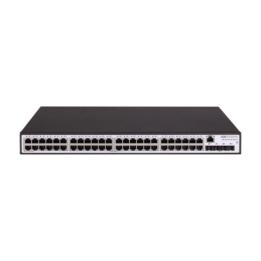Switch Gigabit / Administrable / 48 Puertos 1000 Mbps / 4 Puertos SFP / Configuración Nube Hik-PartnerPro / Soporta