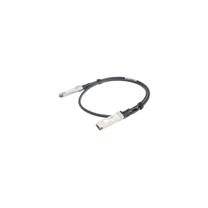 Cable DAC QSFP+ de 40 Gbps a 40 Gbps / Passive Direct Attach Copper Twinax Cable / Longitud: 1 metros
