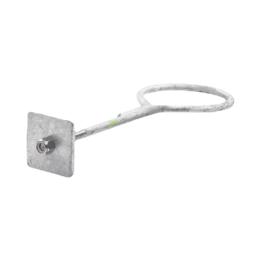 Ancla con Aro, largo: 40 cm. de 1/2" de espesor para Losa o Pared. Galvanizado por Inmersión.