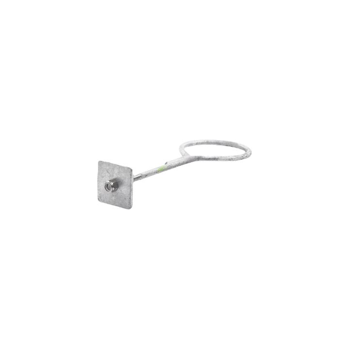Ancla con Aro, largo: 40 cm. de 1/2" de espesor para Losa o Pared. Galvanizado por Inmersión.