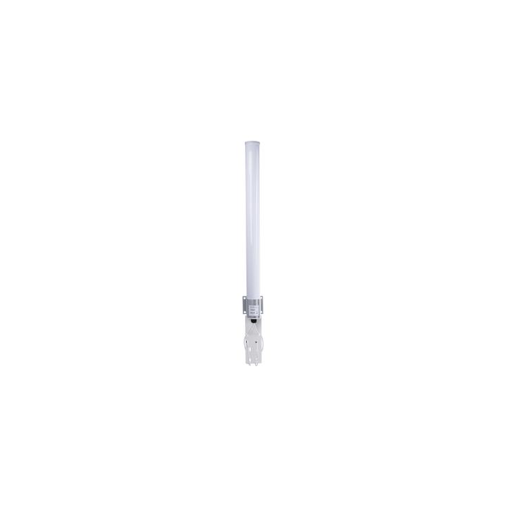 Antena Omnidireccional en 2.4 GHz, Rango de Frecuencias (2.3 - 2.5 GHz), Ganancia de 10 dBi, Doble Polaridad MIMO 2x2,