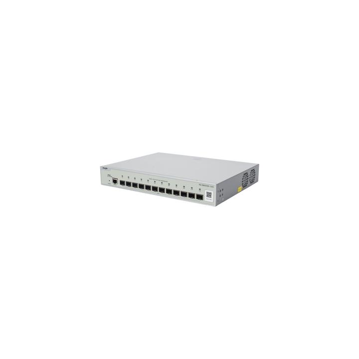 Switch Administrable Full Aggregation Capa 3, 12 Puertos SFP+ 10G y un Puerto MGMT