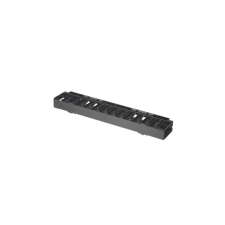 Organizador de Cables Horizontal NetManager, Sencillo (Solo Frontal), Para Rack de 19in, 1UR