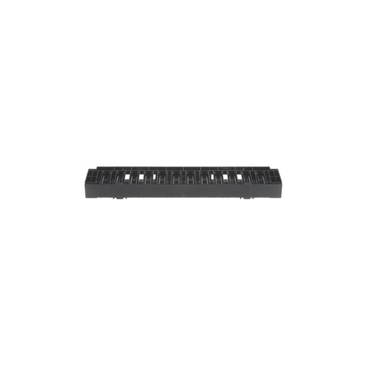 Organizador de Cables Horizontal NetManager, Sencillo (Solo Frontal), Para Rack de 19in, 1UR