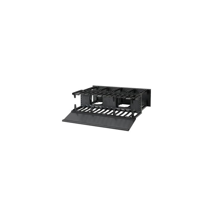 Organizador de Cables Horizontal NetManager, Doble (Frontal y Posterior), Para Rack de 19in, 3UR