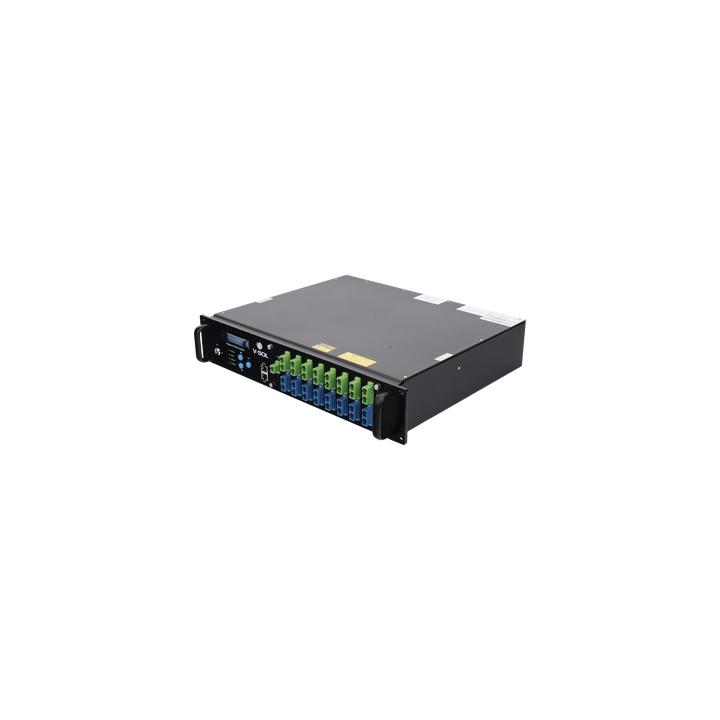 Amplificador Óptico EYDFA de 16 puertos de 1550nm