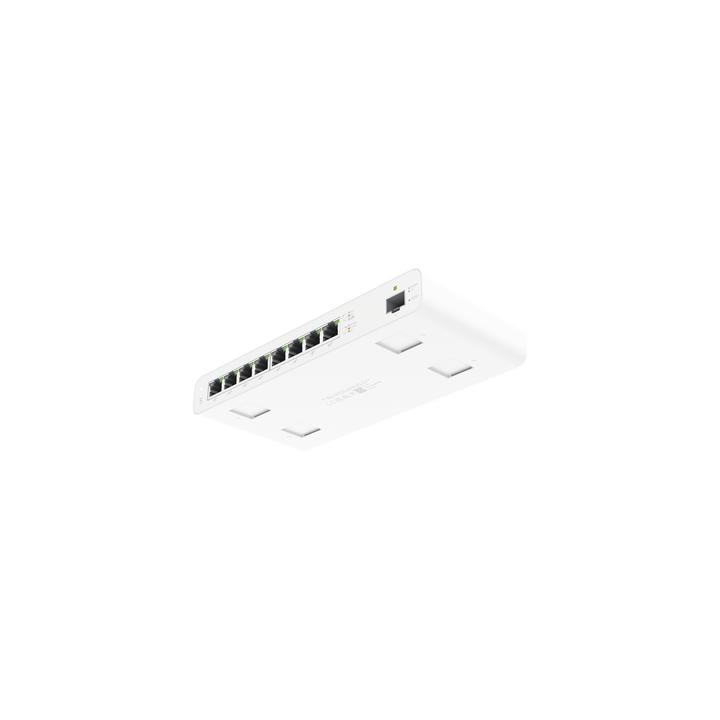 UISP Switch Gigabit PoE Pasivo de Capa 2 con 8 Puertos para Implementaciones MicroPoP