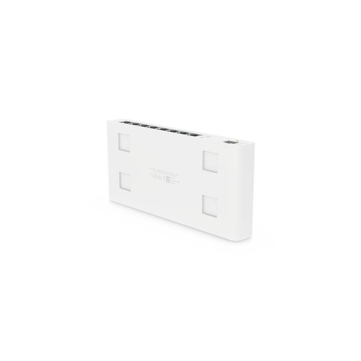 UISP Switch Gigabit PoE Pasivo de Capa 2 con 8 Puertos para Implementaciones MicroPoP