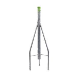 Tramo de Remate (Copete) para Tramo STZ-30 Galvanizado Electrolítico con Opresores para Pararrayo.