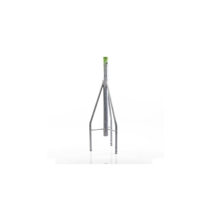 Tramo de Remate (Copete) para Tramo STZ-30 Galvanizado Electrolítico con Opresores para Pararrayo.