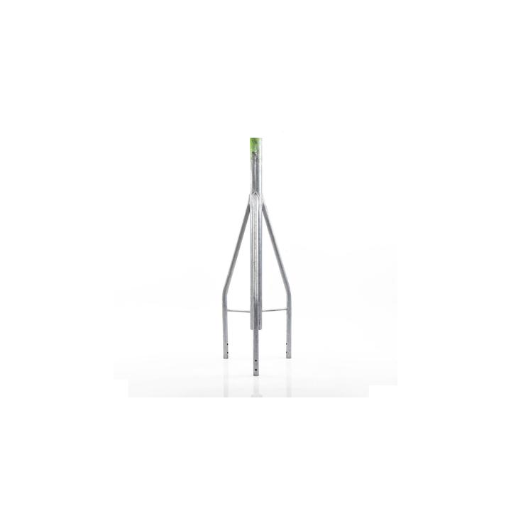 Tramo de Remate (Copete) para Tramo STZ-30 Galvanizado Electrolítico con Opresores para Pararrayo.