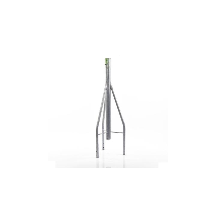Tramo de Remate (Copete) para Tramo STZ-30 Galvanizado Electrolítico con Opresores para Pararrayo.