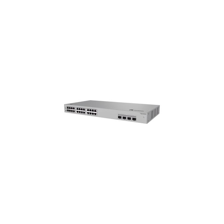 Switch de Acceso eKit Administrable / Capa 2 / 24 Puertos PoE+ Gigabit + 2 Puertos SFP (2.5 Gbps) + 2 Puertos SFP+ /