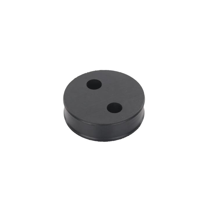 Inserto de Caucho de 4" Con Dos Orificios para Cable de 1/2 in