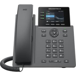 Teléfono IP Grado Operador / 3 Líneas / 12 Botones Virtuales Multiuso / Pantalla LCD 2.8 Pulgadas / Puertos Gigabit