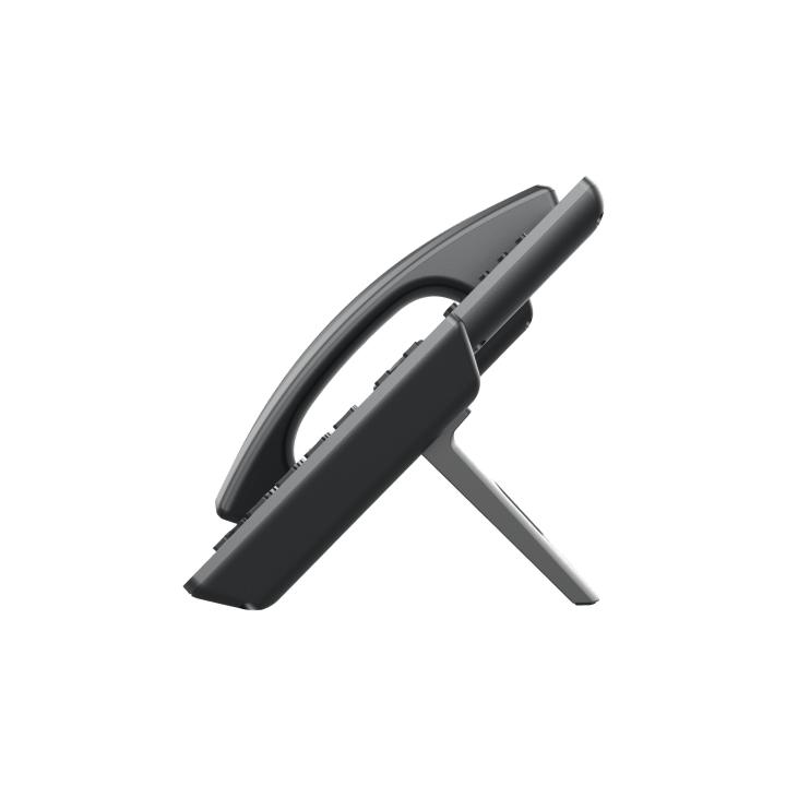 Teléfono IP Grado Operador / 3 Líneas / 12 Botones Virtuales Multiuso / Pantalla LCD 2.8 Pulgadas / Puertos Gigabit