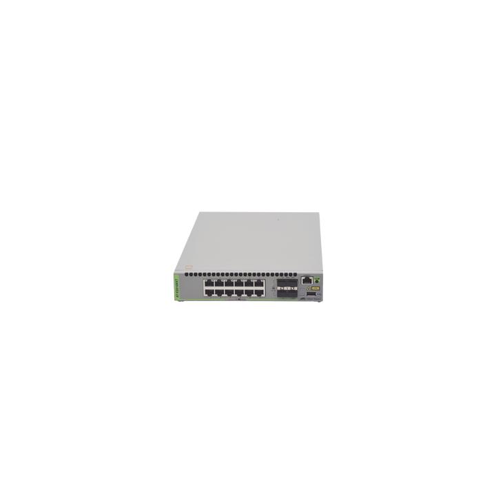 Switch Capa 3 Stackeable 10 Gigabit , 12 puertos 100/1000/10G Base-T (RJ-45)  y 4 puertos SFP/SFP+ 10G