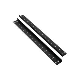 Kit de Rieles Posteriores para Gabinetes PanZone de Panduit, de 12 UR, Color Negro