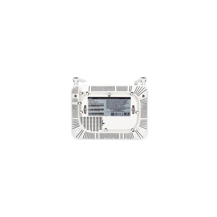 ONU GPON WiFi 6, (2.4/5 GHz), 2 Antenas de 5 dBi, Compatible con OLT de Terceros, 4 puertos Gigabit + 1 POTS + 2 USB,