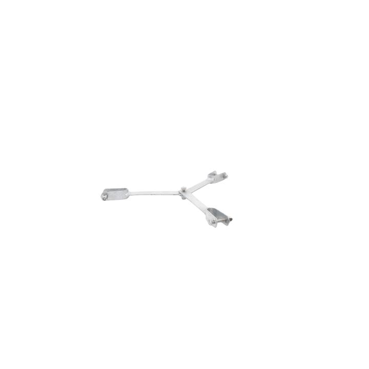 Brida para sujeción de retenida compatible con tramos STZ30G, Galvanizado por Inmersión en Caliente.