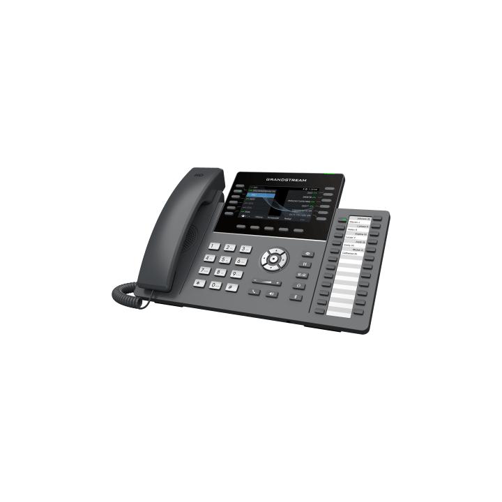 TELÉFONO IP PROFESIONAL DE 12 LÍNEAS / 24 TECLAS DE EXTENSIÓN PROGRAMABLES / WI-FI 6 / POE INTEGRADO / PANTALLA LCD