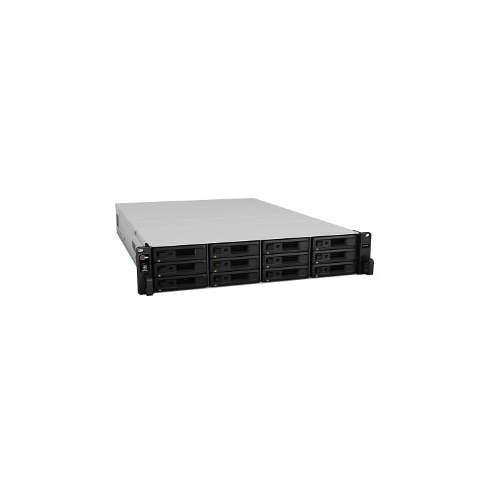 Unidad de Expansión Synology RX1217/RX1217RP | 12 Bahías de Disco | Compatible con RackStation 2U | Expansión de