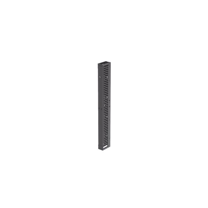Organizador Vertical PatchRunner™, Sencillo (Solo Frontal), Para Rack Abierto de 45 Unidades, 6 in de Ancho, Color