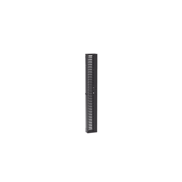Organizador Vertical PatchRunner™, Sencillo (Solo Frontal), Para Rack Abierto de 45 Unidades, 6 in de Ancho, Color