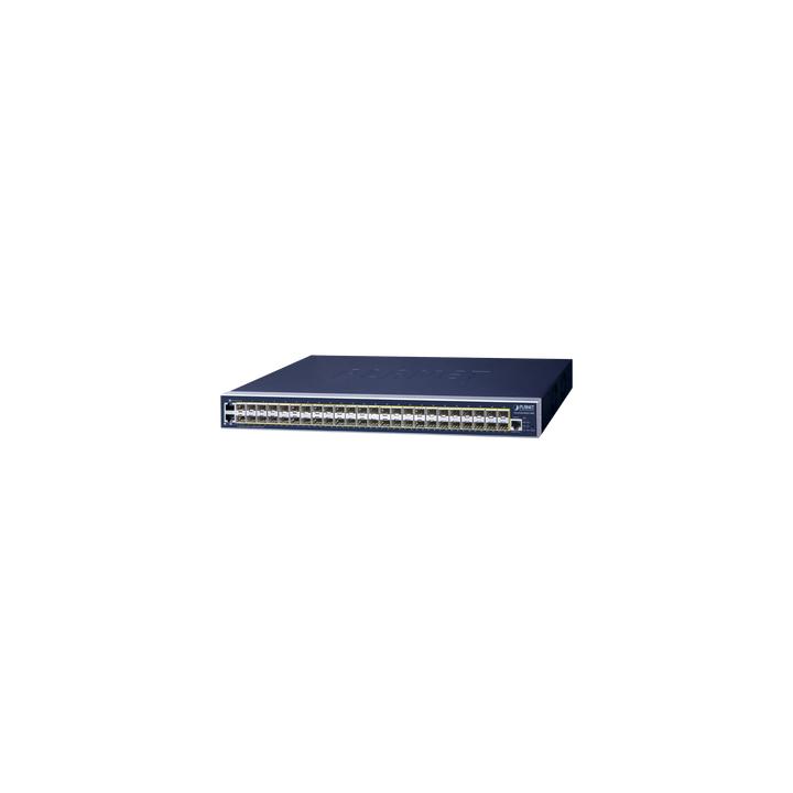 Switch Administrable L3, 46 puertos SFP, 2 puertos Combo TP/SFP, 4 puertos 10G SFP+