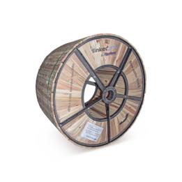 Carrete de 4 km de Fibra Óptica (ADSS) G.652D Armada Anti roedor, Dieléctrica, Monomodo 6 Hilos, Span 200 (Para