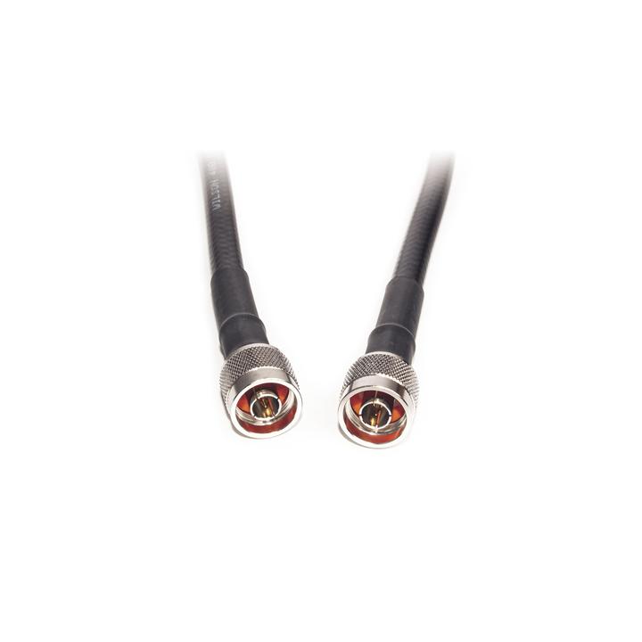 Jumper Coaxial con Cable Wilson-400 | Conector N Macho en los Extremos | 60 Centímetros (23.62 Pulgadas) de Longitud