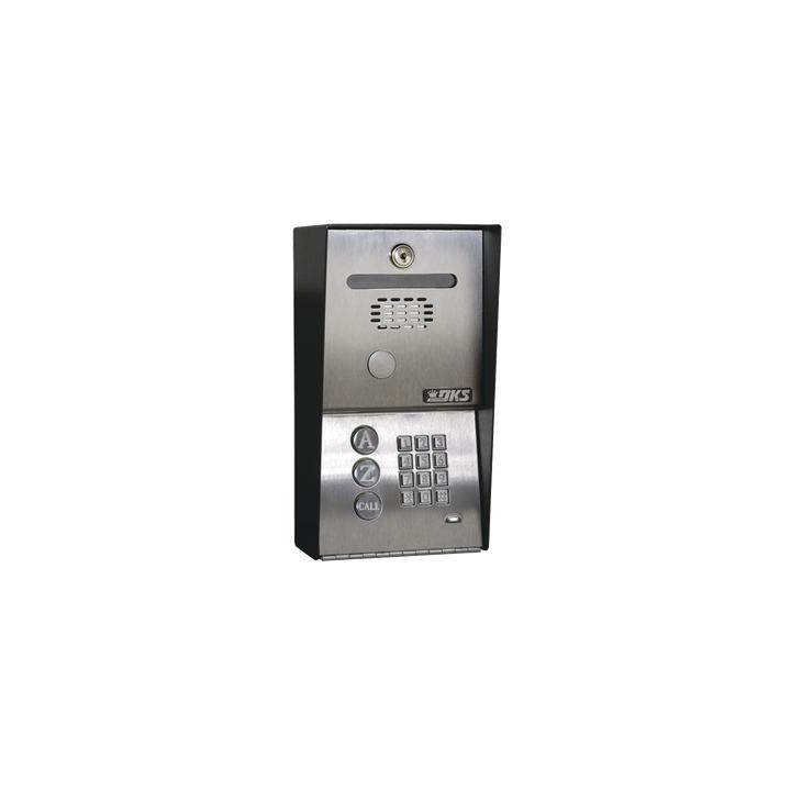 Audioportero Telefónico DKS Con Directorio / 100 Números Telefónicos / Control Para 2 Puertas / Gabinete Para
