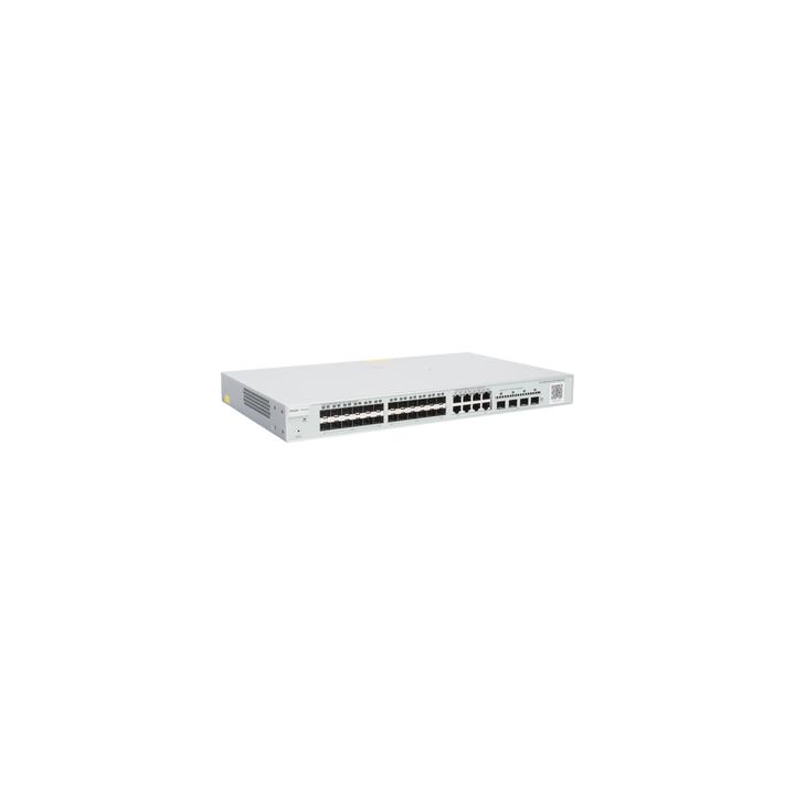 Switch administrable Capa 3, 24 puertos SFP 1G, 8 puertos Ethernet 1G Combo y 4 SFP+ 10G, gestión remota en la nube