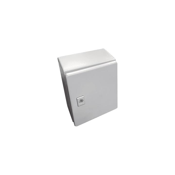 Gabinete de Acero, Nema 4 -IP 66 de 50 x 50 x 30 cm con Platina y certificado UL.