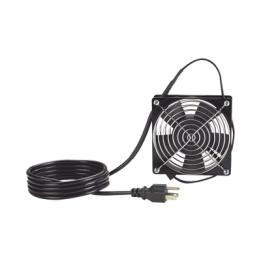 Ventilador para Instalación en Gabinete PanZone WME3BL, WME6BL, y WME9BL, de 115 Vca, y Cable de Corriente de 1.8M