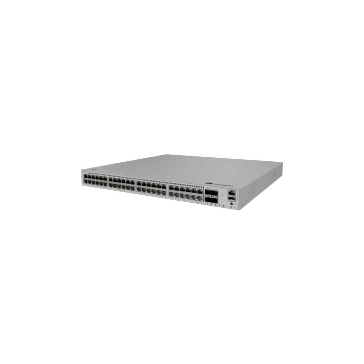 Switch Core/Distribución eKit Administrable / Capa 3 / 48 puertos Gigabit PoE+ + 4 SFP+ / PoE Perpetuo / PoE Budget