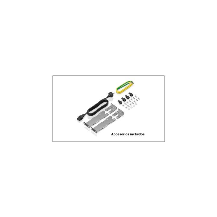 Switch Core/Distribución eKit Administrable / Capa 3 / 48 puertos Gigabit PoE+ + 4 SFP+ / PoE Perpetuo / PoE Budget
