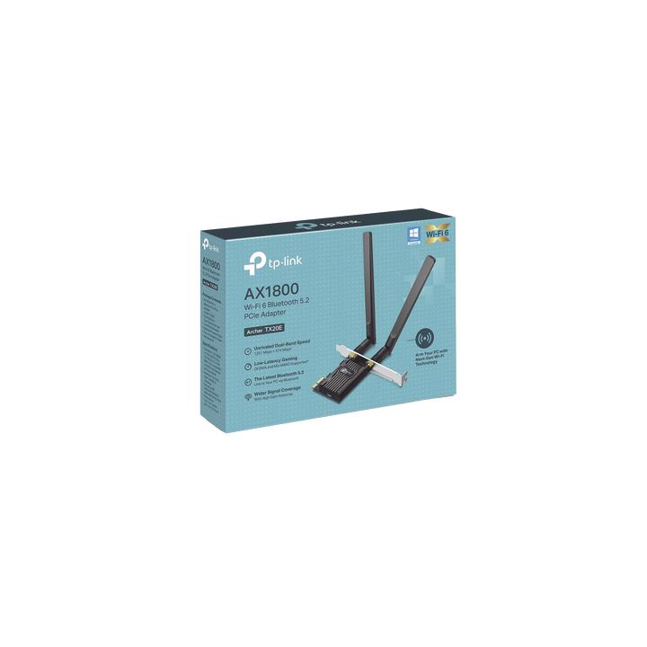 Adaptador  PCIe inalámbrico doble banda AX1800 Mbps / Seguridad Inalámbrica WPA3 /Antena de alta ganancia /