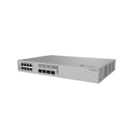 Switch de Acceso eKit Administrable / Capa 2 / 8 Puertos PoE+ Gigabit + 2 SFP + 2 SFP+ / PoE Perpetuo / Presupuesto PoE