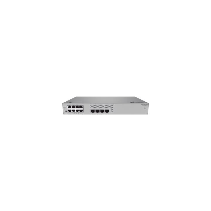 Switch de Acceso eKit Administrable / Capa 2 / 8 Puertos PoE+ Gigabit + 2 SFP + 2 SFP+ / PoE Perpetuo / Presupuesto PoE