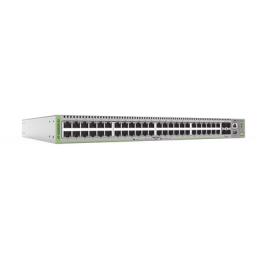 Switch Administrable CentreCOM GS980M, Capa 3 de 48 puertos 10/100/1000Mbps + 4 SFP Gigabit