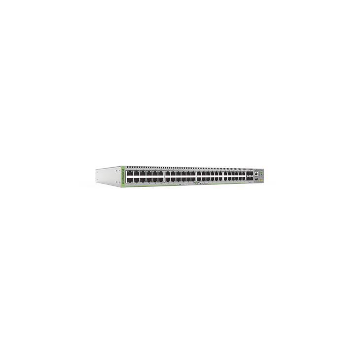 Switch Administrable CentreCOM GS980M, Capa 3 de 48 puertos 10/100/1000Mbps + 4 SFP Gigabit