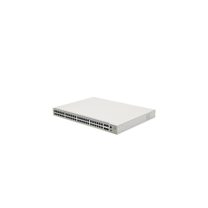 Switch Administrable CentreCOM GS980M, Capa 3 de 48 puertos 10/100/1000Mbps + 4 SFP Gigabit
