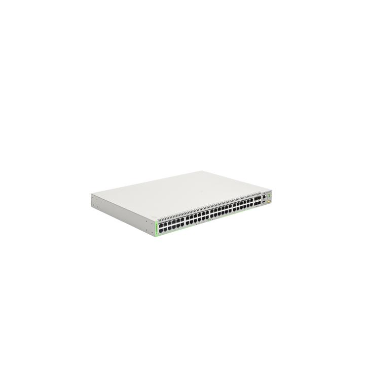 Switch Administrable CentreCOM GS980M, Capa 3 de 48 puertos 10/100/1000Mbps + 4 SFP Gigabit