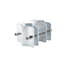 Herraje Adaptador de Mástil para Diámetros desde 3/4" hasta 2-1/4". Galv. en Caliente.