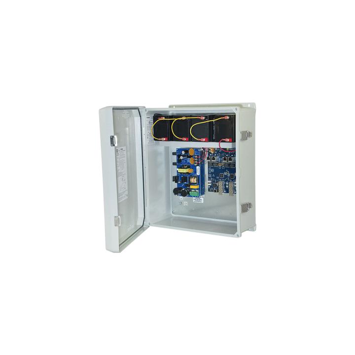 Fuente de Alimentación para PoE / 2 Entradas 1G Fiber SFP / 4 Salidas 10/100/1000 PoE/PoE+ configurable para 2 Salidas