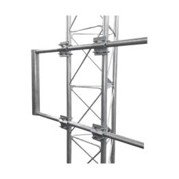 Brazo Uso Rudo para Torre STZ Galvanizado Electrolítico de 170 x 60 cm Tubo 2" Ced 30.