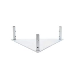 Base Triangular para Tramo STZ45 Galvanizado Electrolítico.