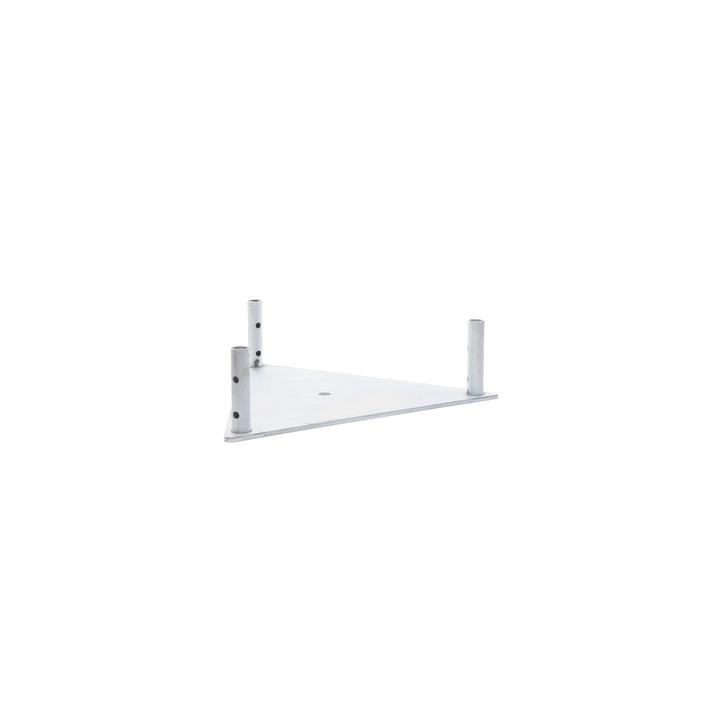 Base Triangular para Tramo STZ45 Galvanizado Electrolítico.